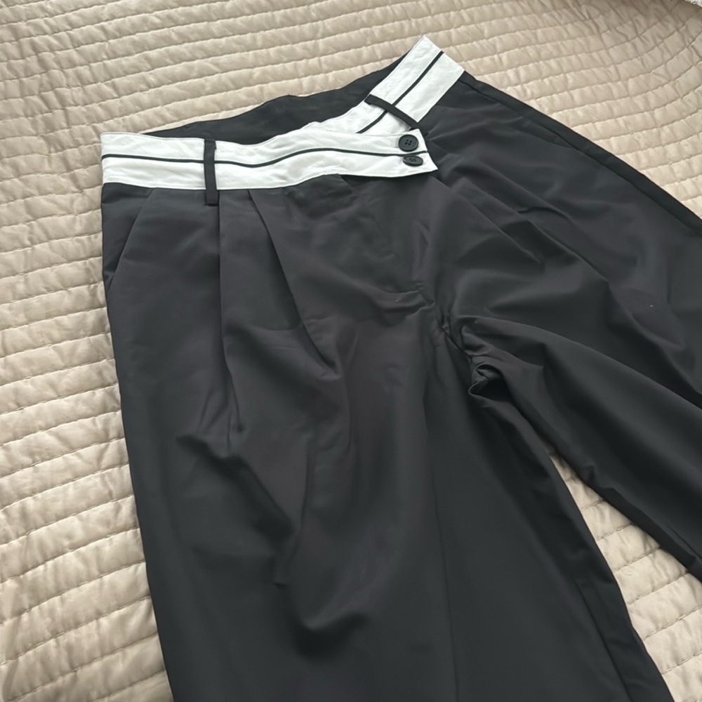 NWT Commense black wide leg pant
